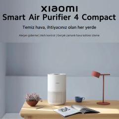 Xiaomi Smart Air Purifier 4 Compact Akıllı Hava Temizleyici