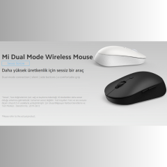 Xiaomi Dual Mode Sessiz Kablosuz Mouse 2