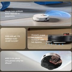 Xiaomi Robot Vacuum S20+ Akıllı Robot Süpürge