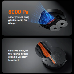 Xiaomi Robot Vacuum X20 Max Akıllı Robot Süpürge