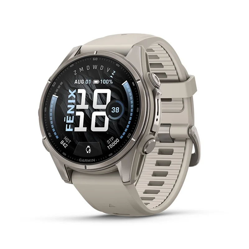 Garmin fēnix 9 43mm AMOLED Sapphire Titanium Smartwatch