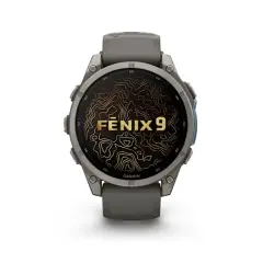 Garmin fēnix 9 47mm AMOLED Sapphire Titanyum Akıllı Saat
