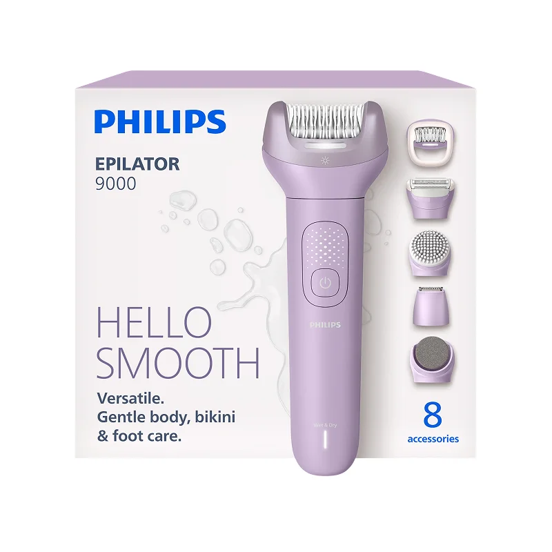 Philips 9000 Serisi Islak ve Kuru Kablosuz Epilasyon Cihazı