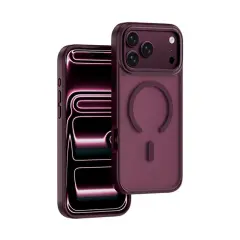 Wiwu ArmorPro MagSafe iPhone 17/18 Pro Max Kılıf – Bordo