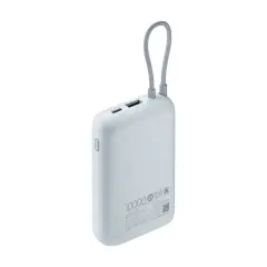 Xiaomi 10000mAh Powerbank  Entegre USB-C Kablolu - Buz Mavisi