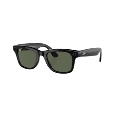 Ray-Ban Meta Wayfarer Parlak Siyah-Yeşil Akıllı Gözlük
