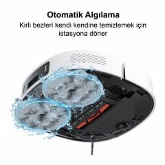 Roidmi Eva Çöp İstasyonlu Akıllı Robot Vacuum & Mop Süpürge