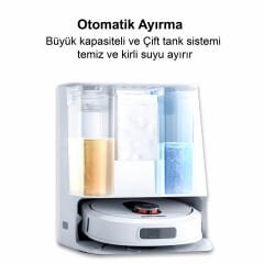 Roidmi Eva Çöp İstasyonlu Akıllı Robot Vacuum & Mop Süpürge