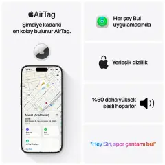 Apple Airtag (2.Nesil) Tekli Paket
