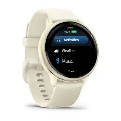 Garmin vívoactive® 6 Akıllı Saat Lunar Gold