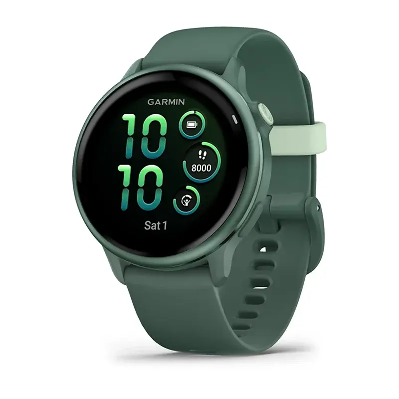 Garmin vívoactive® 6 Akıllı Saat Metalik Jasper Yeşili