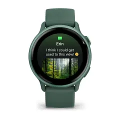 Garmin vívoactive® 6 Akıllı Saat Metalik Jasper Yeşili