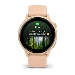 Garmin vívoactive® 6 Akıllı Saat Metalik Pembe