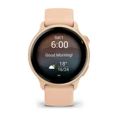 Garmin vívoactive® 6 Akıllı Saat Metalik Pembe