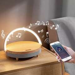 EZVALO Wireless Charging, Music and Desk Lamp