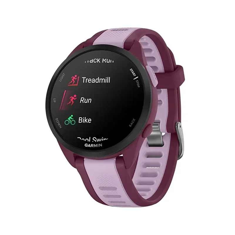 Garmin Forerunner 165 Music Koşu Saati Berry/Leylak