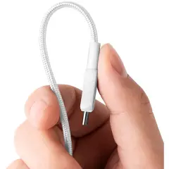 Anker 322 60W Örgülü USB-C Şarj Kablosu - Beyaz