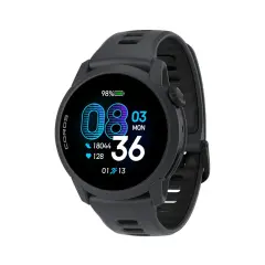 COROS PACE 4 GPS Multisport Koşu Saati Siyah / Silikon Bant