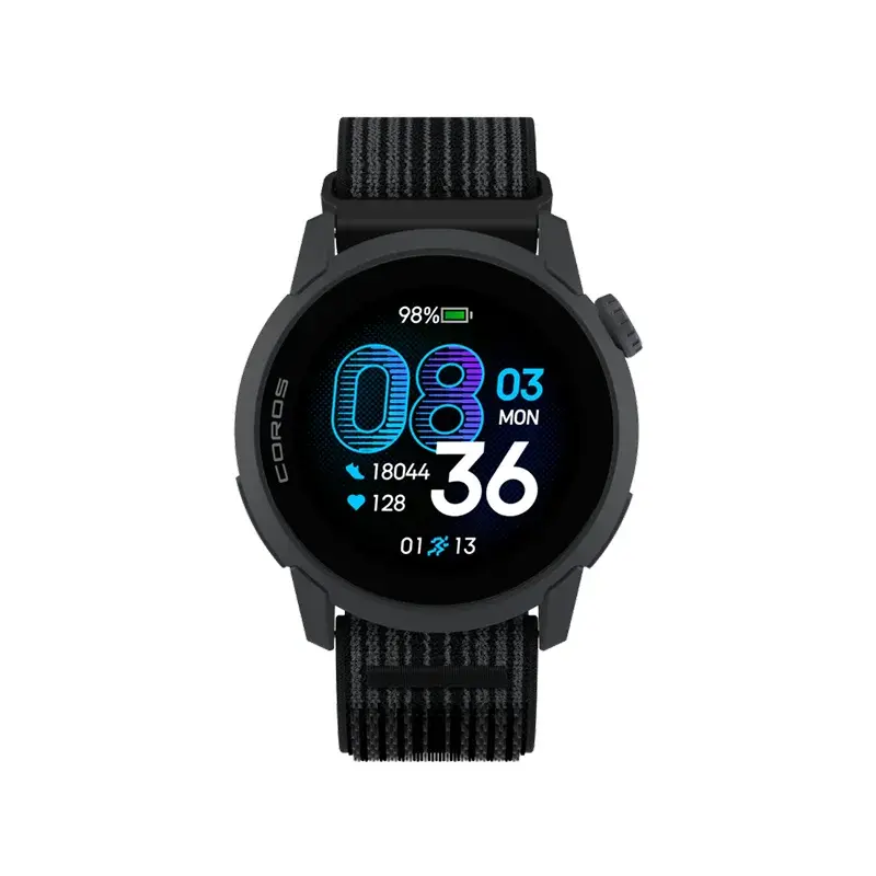 COROS PACE 4 GPS Multisport Koşu Saati Siyah / Naylon Bant