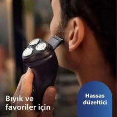 Philips X3021/00 3000X Serisi Islak ve Kuru Şarjlı Tıraş Makinesi