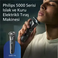 Philips S5887/10 5000 Serisi Islak ve Kuru Tıraş Makinesi