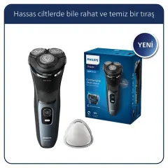 Philips S3144/00 3000 Serisi Islak ve Kuru Şarjlı Tıraş Makinesi