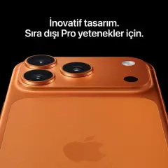 iPhone 17 Pro Max - 256 GB Kozmik Turuncu