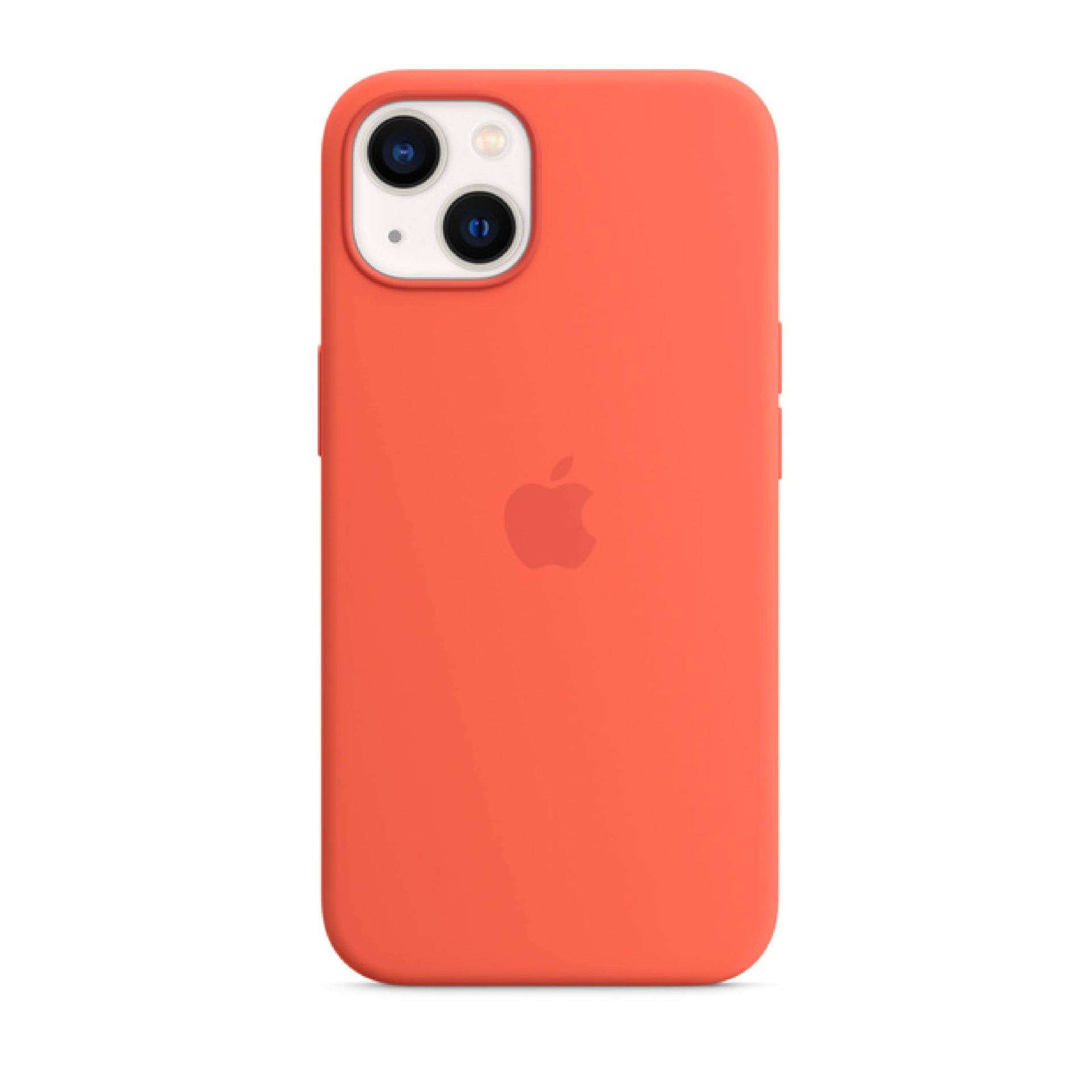 iPhone 13 - MagSafe Özellikli Silikon Kılıf Nektarin