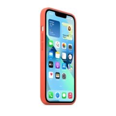 iPhone 13 - MagSafe Özellikli Silikon Kılıf Nektarin