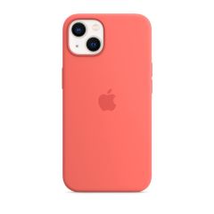 iPhone 13 - MagSafe Özellikli Silikon Kılıf Pembe Pomelo