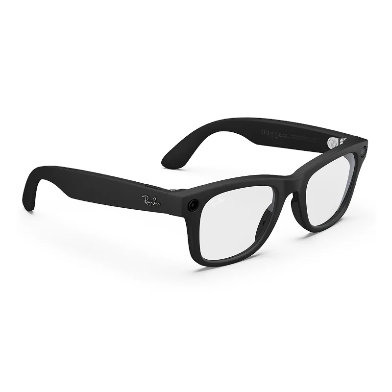 Ray-Ban Meta Wayfarer 2. Nesil - Akıllı Gözlük Matte Black Clear