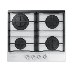Samsung NA64M7100AW 4 Gözlü Beyaz Cam Ankastre Ocak