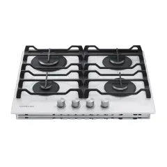 Samsung NA64M7100AW 4 Gözlü Beyaz Cam Ankastre Ocak