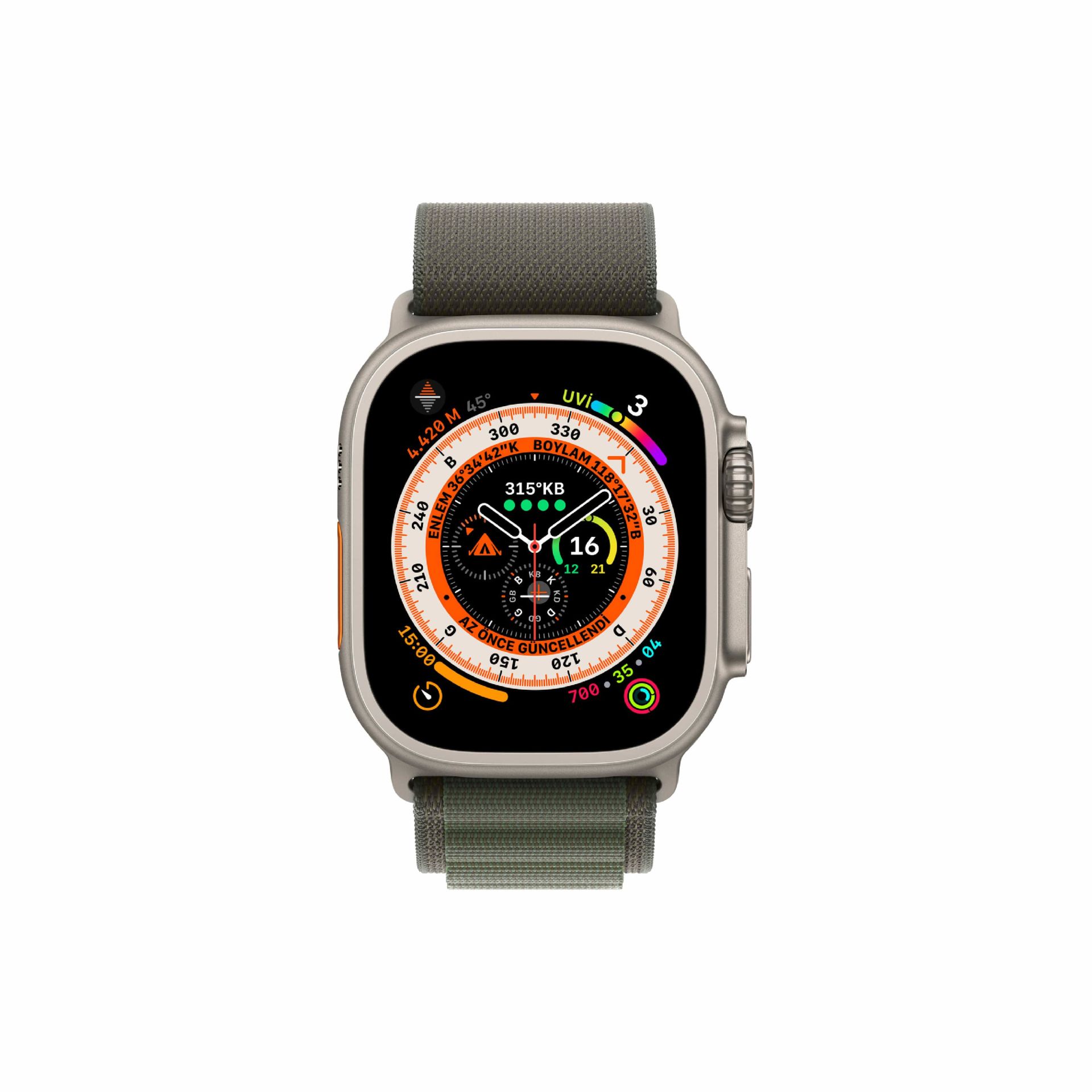 Apple Watch Ultra Green - Alpine Loop