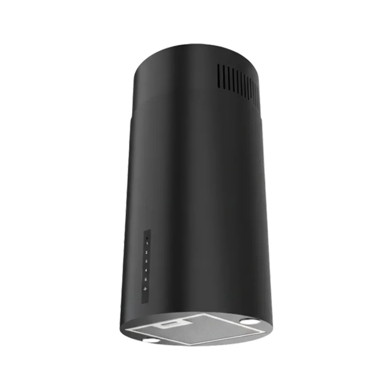 Stx Redondo 40cm Black Island Cooker Hood