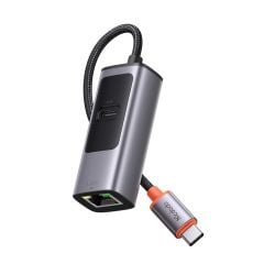 McDodo  HU-0680 2 in 1 100W PD + LAN Port USB Type C Çoklayıcı Adaptör