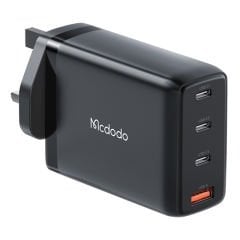 GaN 120W High Power 4 Ports  CH-0761 Type-C to Type-C Kablolu Hızlı Şarj Adaptörü UK