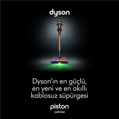 Dyson V16 Piston Animal Kablosuz Şarjlı Dikey Süpürge