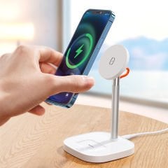 CH-7340 - 15W 2 in 1 Wireless Şarj Standı (Telefon-Kulaklık)