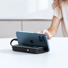 22.5W 10000 mAh Lightning + Type-C Kablolu PowerBank