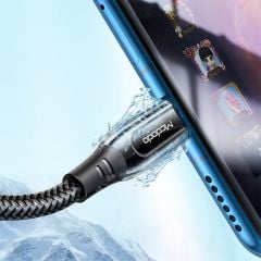 100W Type-C to Type-C  Data - Şarj Kablosu 1.2M CA-8120 Black