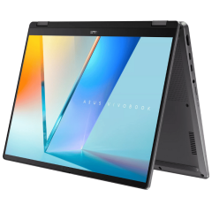 Asus Vivobook S 14 Flip TP3407SA Intel Core Ultra 7 256V 16GB LPDDR5X 1TB SSD Intel Arc 14'' FHD+ OLED Dokunmatik Laptop - Kaya Grisi