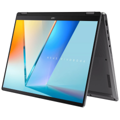 Asus Vivobook S 14 Flip TP3407SA Intel Core Ultra 7 256V 16GB LPDDR5X 1TB SSD Intel Arc 14'' FHD+ OLED Dokunmatik Laptop - Kaya Grisi