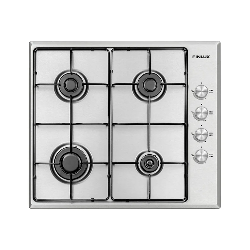 Finlux 4 Gözlü İnoks Gazlı Ocak