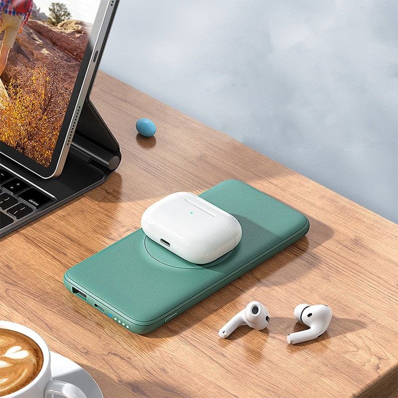 20W + 22.5W MagSafe Wireless 20000 mAh PowerBank MC-8641 Green