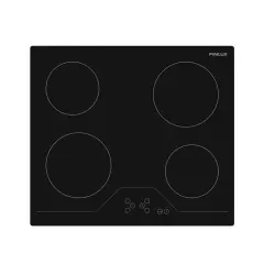 Finlux 4 Gözlü Siyah Cam Vitroseramik Elektrikli Ocak