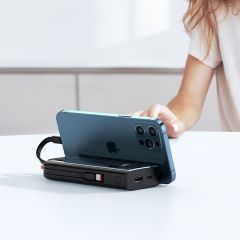 22.5W 10000 mAh Lightning + Type-C Kablolu PowerBank MC-1161 Black