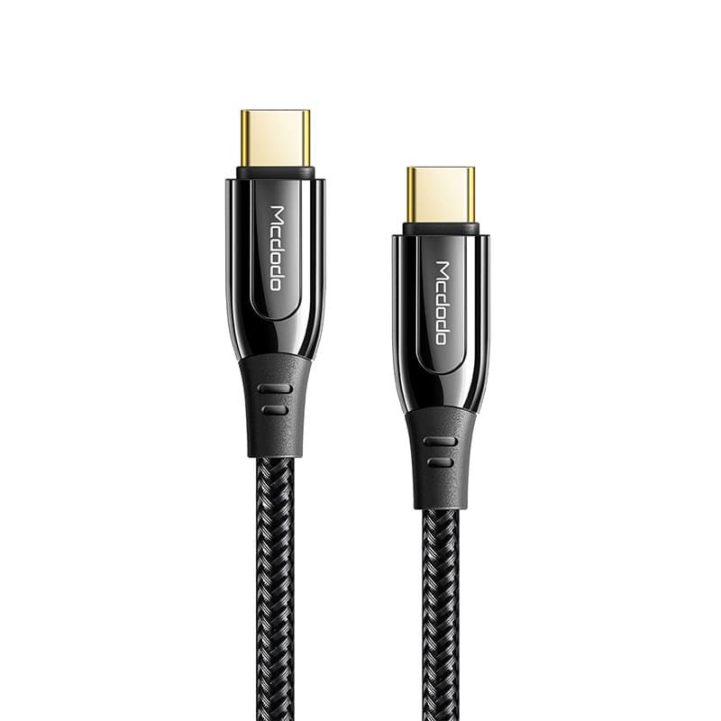 100W Type-C to Type-C  Data - Şarj Kablosu 1.2M CA-8120 Black