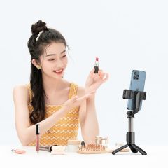 SS-1781 - Bluetooth Destekli Tek Işıklı Uzaktan Kumandalı Selfie Çubuğu