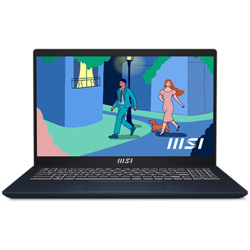 MSI Modern 15 i7-1255U 8GB 512GB SSD Intel Iris Xe 15.6'' FHD Notebook - 15 B12M-026UK